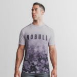 Nobull メンズ Tシャツ（ディップダイ）藤