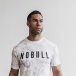 Nobull メンズ Tシャツ（バタフライ） グレー