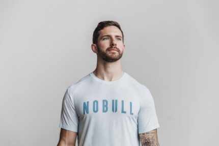 Nobull メンズ Tシャツ（旬色） アイス