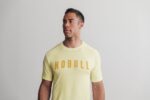 Nobull メンズ Tシャツ（旬色） バニラ - 画像 (2)