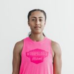 Nobull レディース ウォダパルーザ ハイネック タンクトップ ピンク