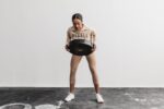 Nobull レディース クルー スウェットシャツ (絞り染め) アイボリー - 画像 (3)