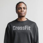Nobull レディース クロスフィット クルー スウェットシャツ ブラック