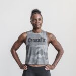 Nobull レディース クロスフィット マッスルタンク (迷彩) グレー