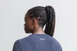 Nobull レディース クロスフィット Tシャツ ネイビー - 画像 (2)