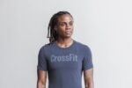 Nobull レディース クロスフィット Tシャツ ネイビー - 画像 (3)