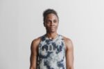 Nobull レディース ハイネック タンクトップ (タイダイ) クリスタル