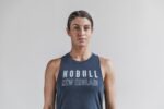 Nobull レディース ハイネックタンクトップ (ニューイングランド) ネイビー