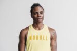 Nobull レディース ハイネックタンクトップ（旬色） バニラ