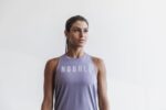 Nobull レディース ハイネックタンクトップ（旬色） ラベンダー
