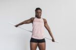 Nobull レディース ハイネックタンクトップ（桜） ダスティ