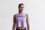 Nobull レディース マッスルタンク (明るい色) アイリス - 画像 (3)