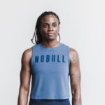 Nobull レディース マッスルタンク (明るい色) 沿岸