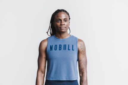 Nobull レディース マッスルタンク (明るい色) 沿岸