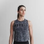Nobull レディース マッスルタンク（桜） チャコール