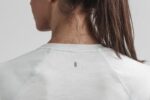 Nobull レディース ライトウェイト テクスチャード ロングスリーブ Tシャツ (迷彩) フロスト - 画像 (2)