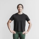 Nobull レディース ライトウェイト ボクシー Tシャツ ブラック