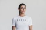 Nobull レディース Tシャツ (カモ) ホワイト