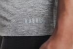 Nobull レディースハイネックタンクトップ（定番カラー）杢グレー - 画像 (2)