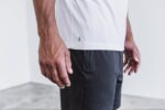 NobullメンズノースリーブTシャツ（定番カラー）ホワイト - 画像 (2)