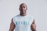 NobullメンズノースリーブTシャツ（旬色）ice