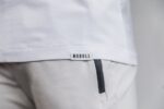 NobullメンズライトウェイトVネックTシャツホワイト - 画像 (2)