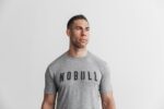 NobullメンズTシャツ（定番カラー）グレー