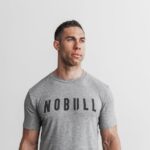 NobullメンズTシャツ（定番カラー）グレー