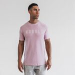 NobullメンズTシャツ（明るい色）ピンク