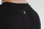NobullメンズVネックTシャツブラック - 画像 (5)